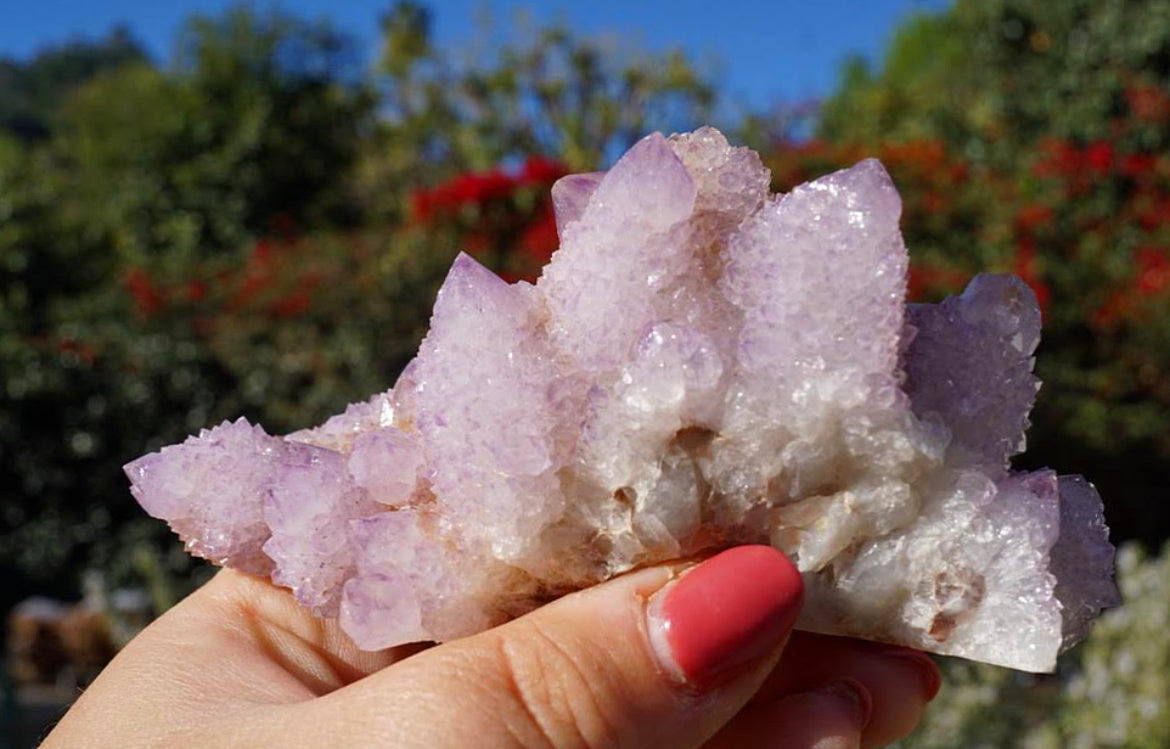 Amethyst Spirit Quartz Cluster