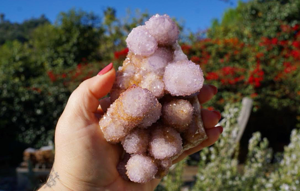 Amethyst Spirit Quartz Cluster