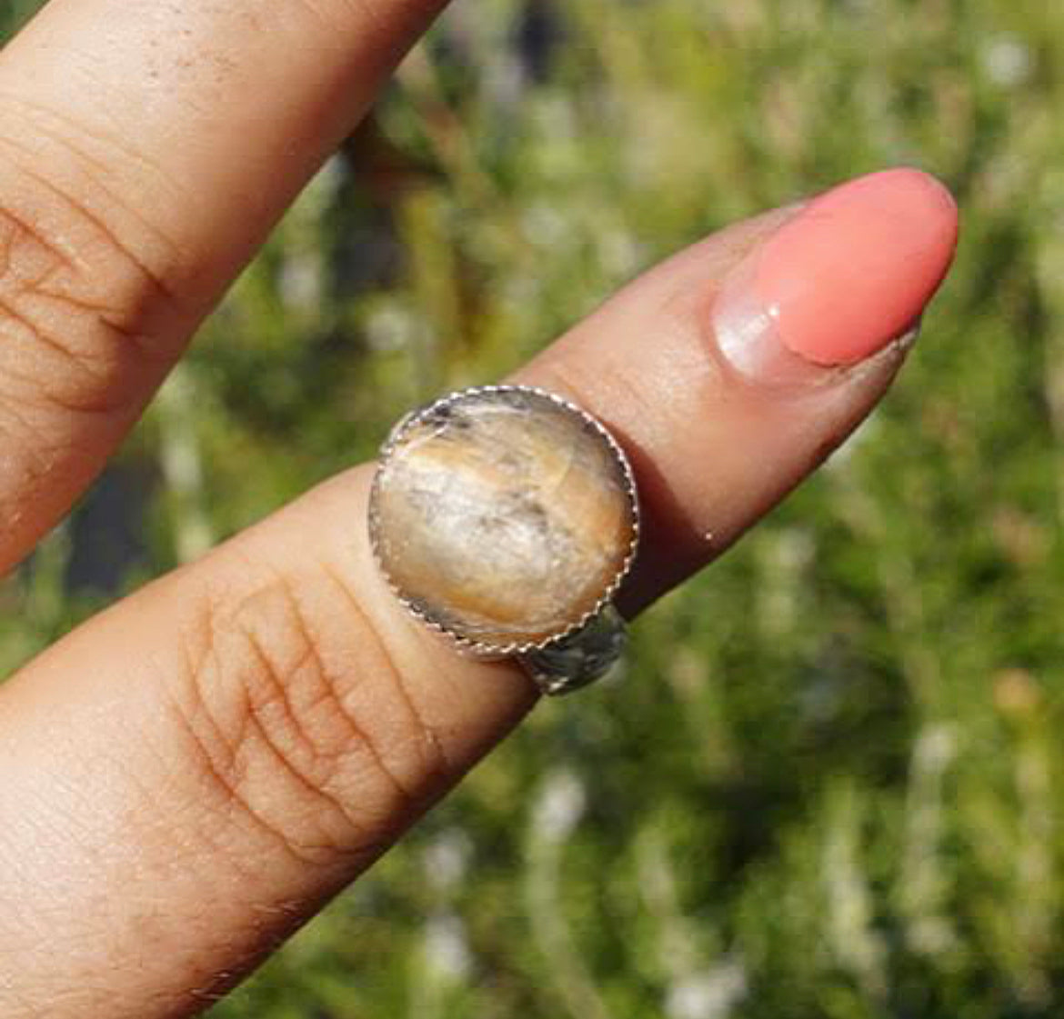 Cat’s Eye Moonstone Ring