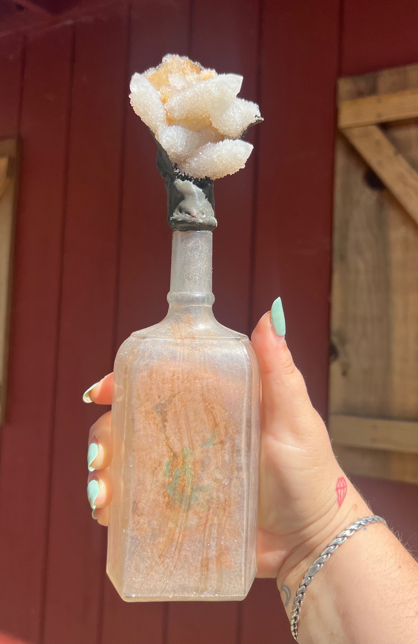 Crystal Potion Bottle: Spirit Quartz
