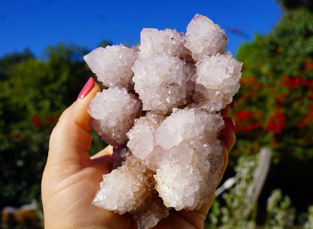 Amethyst Spirit Quartz Cluster