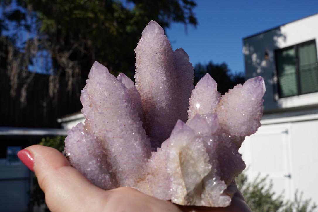 Amethyst Spirit Quartz Cluster