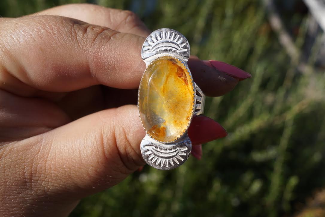 Citrine Sunrise Ring