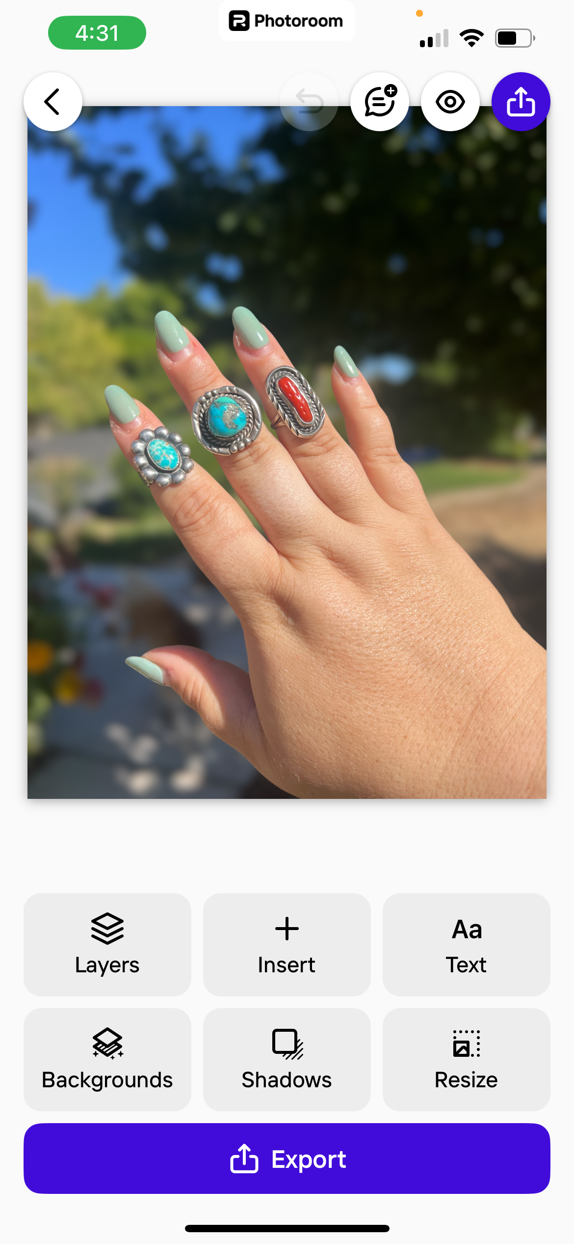 Crystal Potion Bottle: Rainbow Aura Quartz