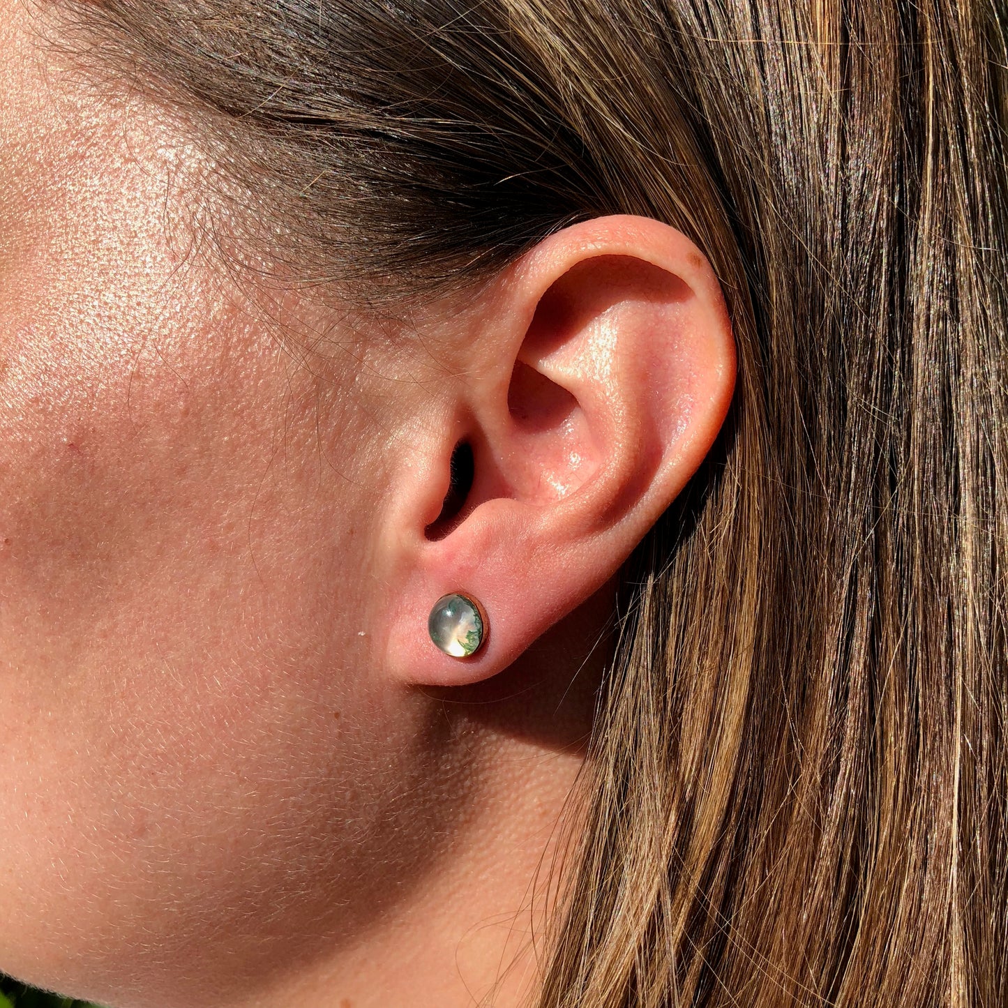 Moss Agate 8mm