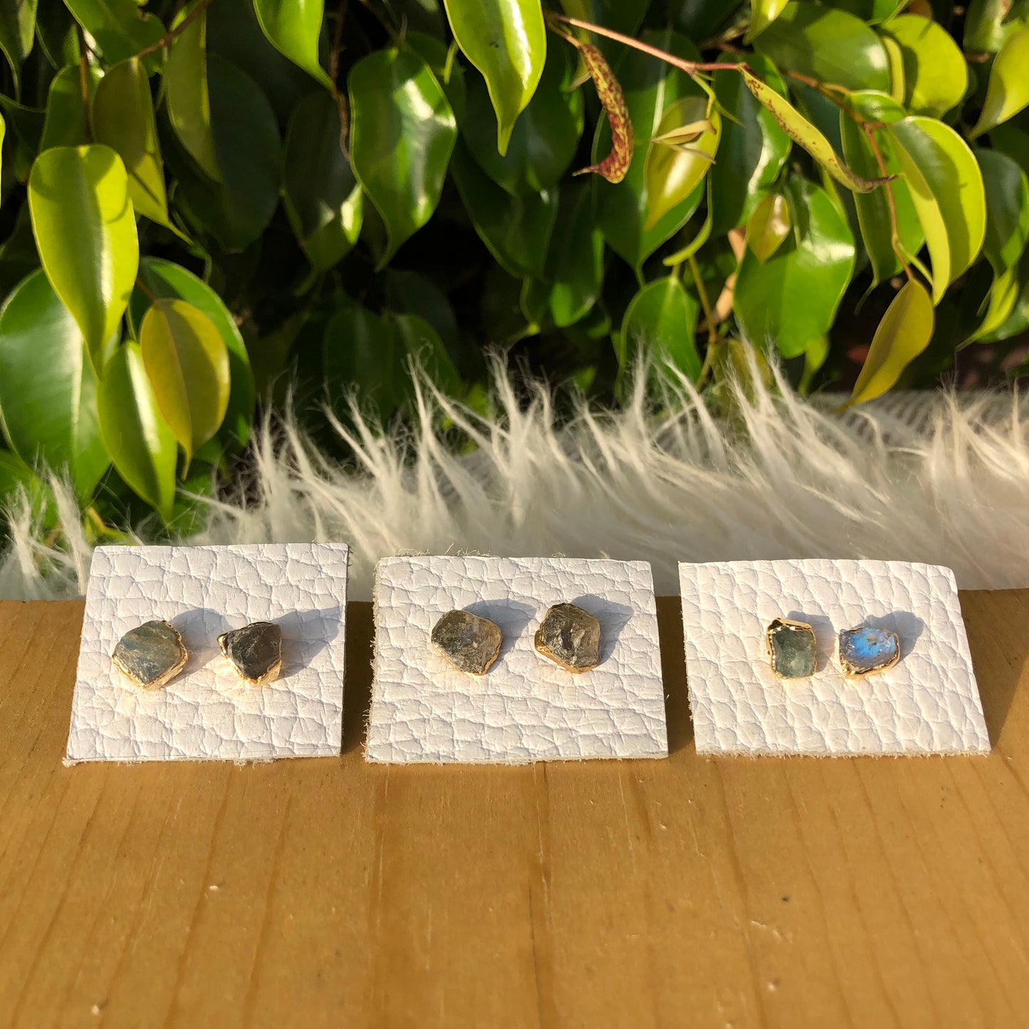 Labradorite Earrings