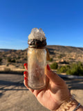 Crystal Potion Bottle: Quartz Cluster
