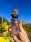 Crystal Potion Bottle: Amethyst