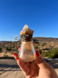 Crystal Potion Bottle: Spirit Quartz