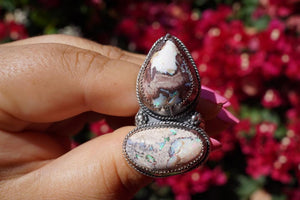 Opal Magic + Sterling Silver Ring