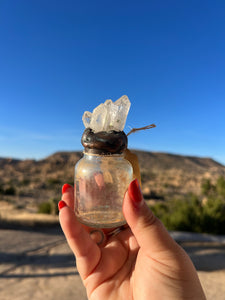 Crystal Potion Bottle: Quartz