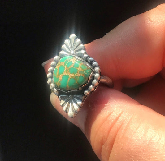 Carico Lake Turquoise Ring